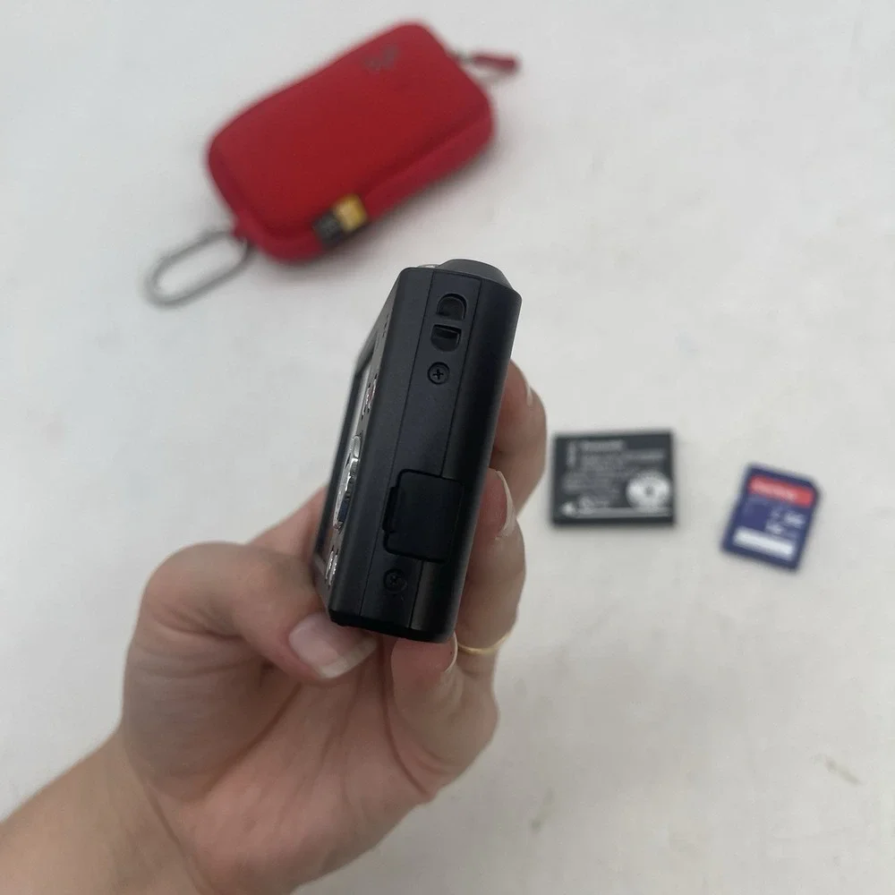 Panasonic Lumix DMC-SZ3 Compact Digital Camera Black Untested Battery & SD Card